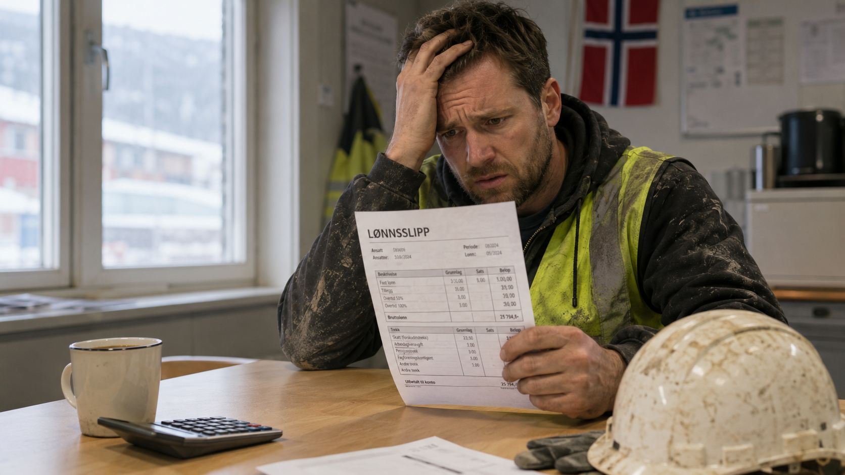 How to read a lønnsslipp?